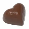 Moule Chocolat Cœur à Facettes 3,6 x 2,9 cm (x21) Chocolate World