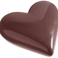 Moule Chocolat Cœur 8 x 6,9 cm (x5) Chocolate World