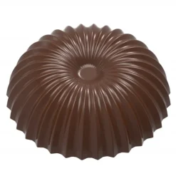 Moule Chocolat Demi Sphère Plissée Evasée 46,5 mm (x10) Chocolate World