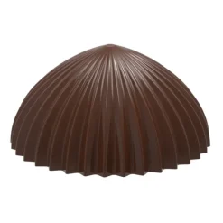 Moule Chocolat Demi Sphère Plissée 30,5 mm (x21) Chocolate World