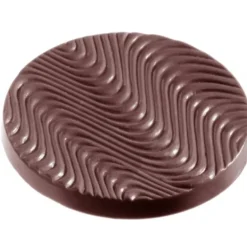Moule Chocolat Disque Ondulé (x11) Chocolate World