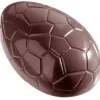 Moule Chocolat Oeuf Craquelé 11,7 cm (x3) Chocolate World