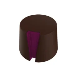 Moule Chocolat Pralines Cylindres Biseautés Ø27 mm (x28) Pop Chocolat