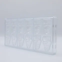 Moule Chocolat Père Noël Joyeux (x6) Chocolate World