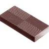 Moule Chocolat Rectangle Rayé (x24) Chocolate World