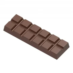 Moule Chocolat Tablette 2 Barres (x6) Chocolate World