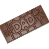 Moule Chocolat Tablette Best Dad Ever (x4) Chocolate World