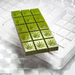 Moule Chocolat Tablette Chanvre (x4) Chocolate World