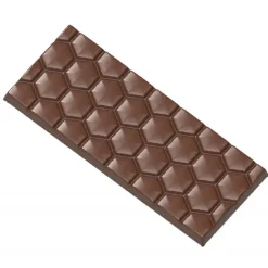 Moule Chocolat Tablette Nid d'Abeille (x4) Chocolate World
