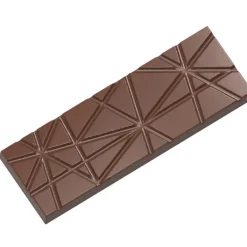 Moule Chocolat Tablette Rayures (x4) Chocolate World