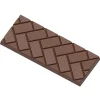 Moule Chocolat Tablette Rectangles Obliques (x4) Chocolate World