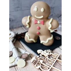 Moule 3D Chocolat Bonhomme Pain d'Epices Scrapcooking