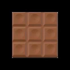 Moule Embout de Bûche Carré 9001 Capitonné 8 cm (x6)