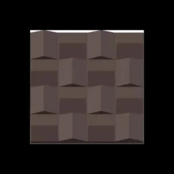 Moule Embout de Bûche Carré 9002 Panier 8 cm (x6)