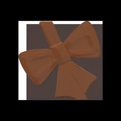 Moule Embout de Bûche Carré 9013 Cadeau 8,5 x 8 cm (x6)