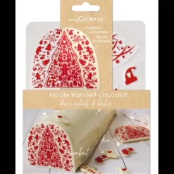 Moule Embout de Bûche Noël Scrapcooking