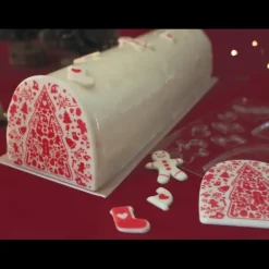 Moule Embout de Bûche Noël Scrapcooking