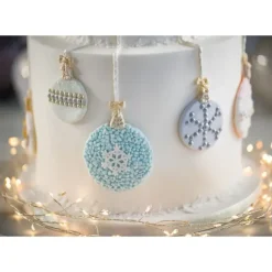 Moule en Silicone 7 Boules de Noël Karen Davies