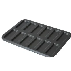 Moule Mini Financier 12 empreintes 7,5 cm Anti-adhérent Gobel