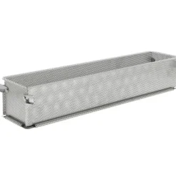 Moule Pâté en Croûte Inox Perforé Pliable 48 x 9 cm x H 8,5 cm De Buyer