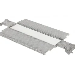 Moule Pâté en Croûte Inox Perforé Pliable 24 x 5 cm x H 6 cm De Buyer