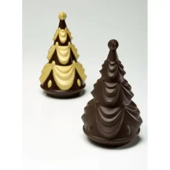 Moule Sapin Drapé Ø 12 x 20 cm (x2) Pavoni