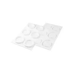Moule Silicone 6 Anneaux Ring 79 ml Silikomart Professional