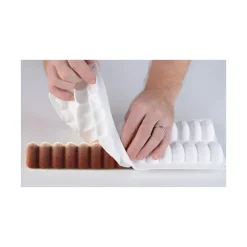 Moule Silicone 4 Bûches Trilogy 37cm Silikomart Professional