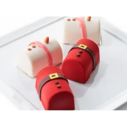 Moule Silicone 8 Bûchettes 7,5 cm x 5 cm Silikomart Professional