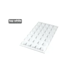 Moule Silicone 35 Coeur Bombé 5ml SilikoMart Professional