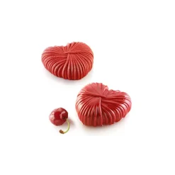 Moule Silicone 6 Coeurs Lovely 8,2 x 7,7 cm x H 3,1 cm Silikomart Professional