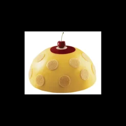 Moule Silicone 8 Demi-Sphères 13,5 x H 6,75 cm Silikomart Professional