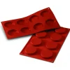 Moule Silicone 8 Florentins 6 cm x H 1,2 cm Silikomart