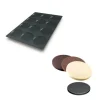 Moule Silicone 12 Fonds de Tarte Biscuit Ø12 x 1 cm 112ml SilikoMart Professional