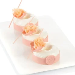 Moule Silicone 6 Intreccio Ø 7,5 cm x H 3,5 cm Silikomart 3D Design