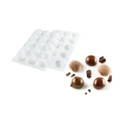 Moule Silicone 15 Marrons 30ml SilikoMart Professional