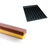 Moule Silicone 8 Mini Bûches Carrées 50 x 3 x H3 cm 445ml SilikoMart Professional