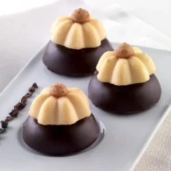 Moule Silicone 77 Mini Charlottes Ø3,5 x H1,5 cm 8,5ml SilikoMart Professional