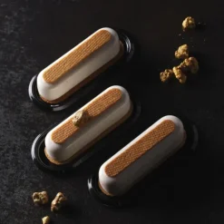 Moule Silicone 12 Mini Eclairs Caroline 83 x 23 x h21 mm 30ml SilikoMart Professional