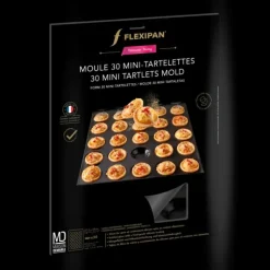 Moule Silicone 30 Mini Tartelettes Ø 4,2 cm Flexipan Demarle