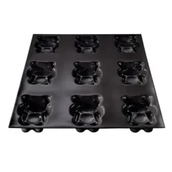 Moule Silicone 9 Oursons 9 x 5,5 cm Flexipan Demarle