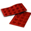 Moule Silicone 15 Pyramides 3,6 cm x H 2,2 cm Silikomart