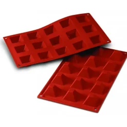 Moule Silicone 15 Pyramides 3,6 cm x H 2,2 cm Silikomart