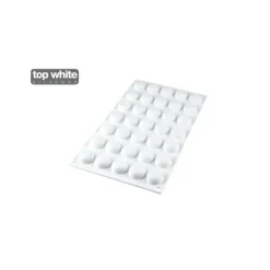 Moule Silicone 35 Rond Bombé 5ml SilikoMart Professional
