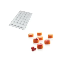 Moule Silicone 35 Rond 5ml SilikoMart Professional