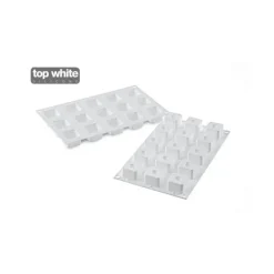 Moule Silicone 15 Sushis Makis 3,5 x 3,5 cm 26ml SilikoMart Professional