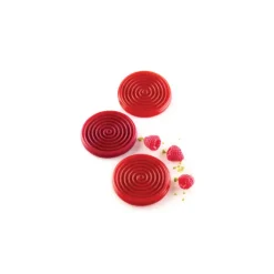 Moule Silicone 6 Tourbillons 28ml Moyen Modèle Silikomart Professional