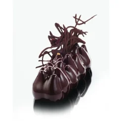 Moule Silicone Bûche Anémone 25 x 9 cm x H 8,5 cm Pavoni