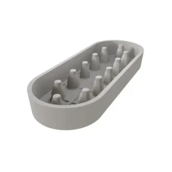 Moule Silicone Bûche Bougies 21,9 x 8,9 x H 7,6 cm Silikomart