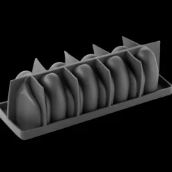 Moule Silicone Bûche Canyon 25 x 8,5 cm x H 8 cm Pavoni